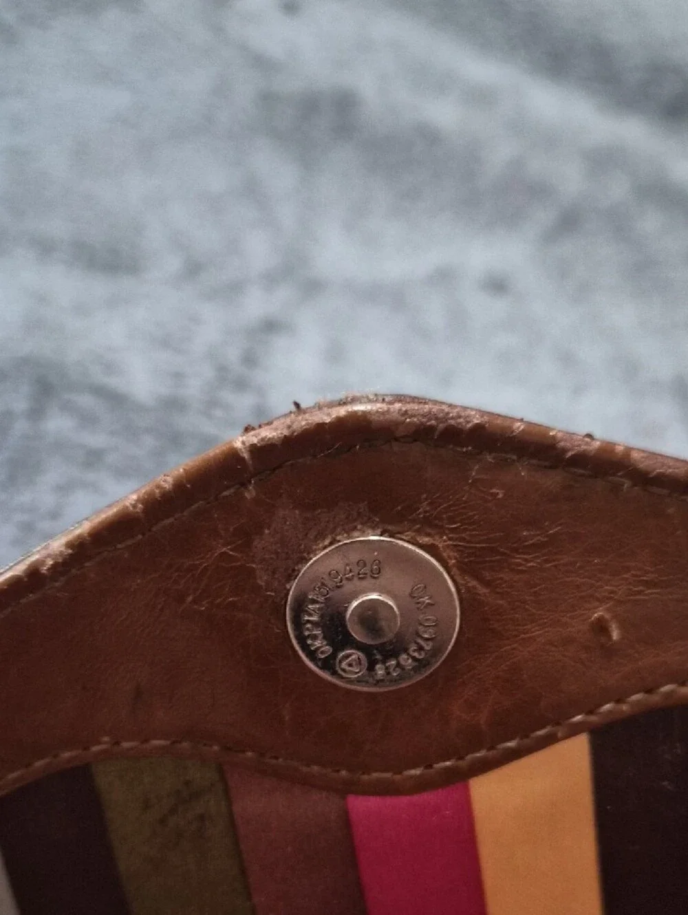 Vintage CLARKS Convertible Shoulder/ Clutch Bag